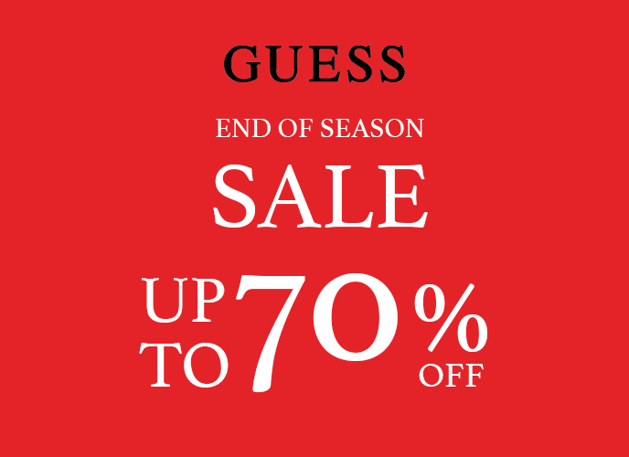 Join the GUESS Loyalty Program: Earn points on your purchases that you can redeem on future buys.